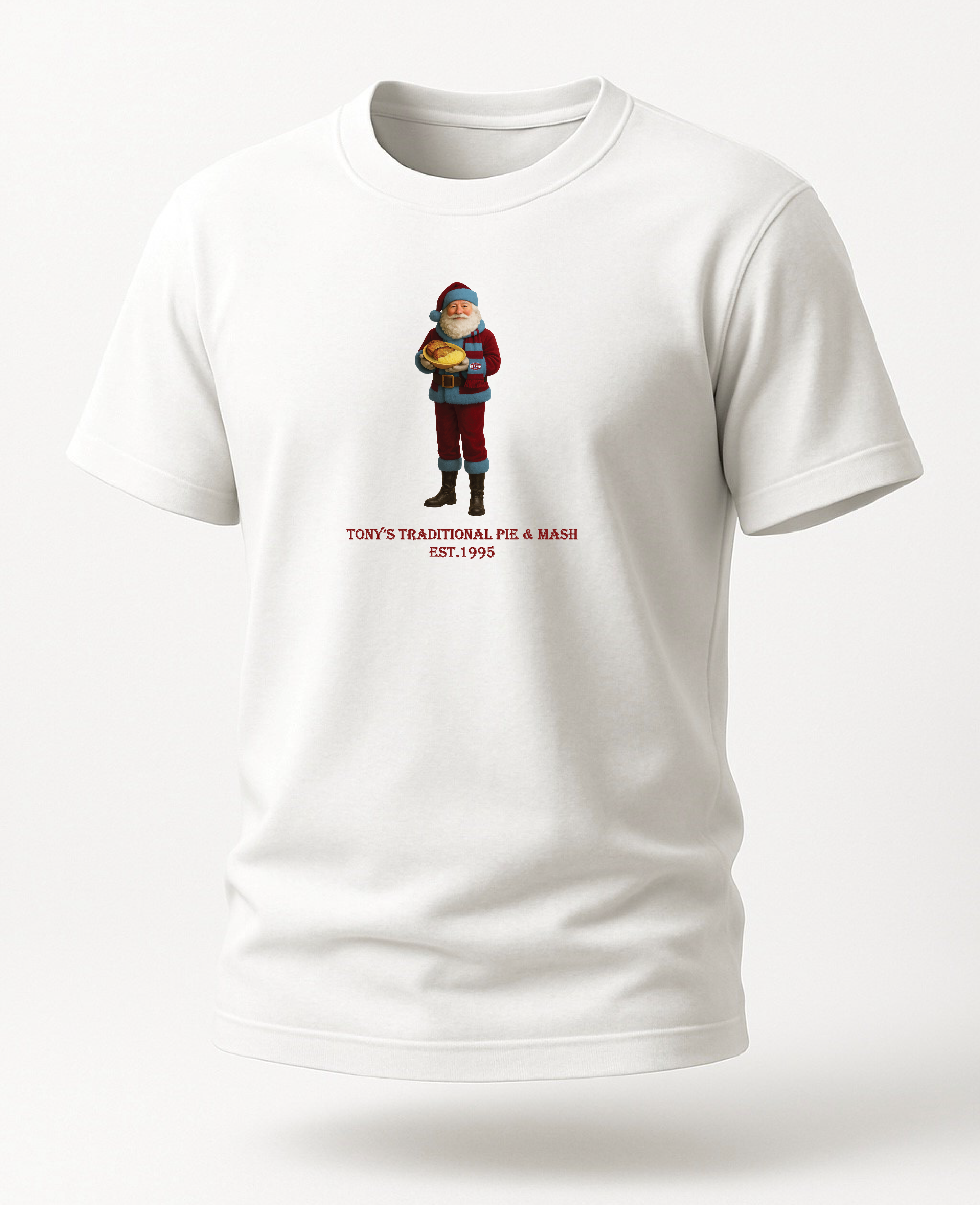 Tony Pie & Mash - Santa